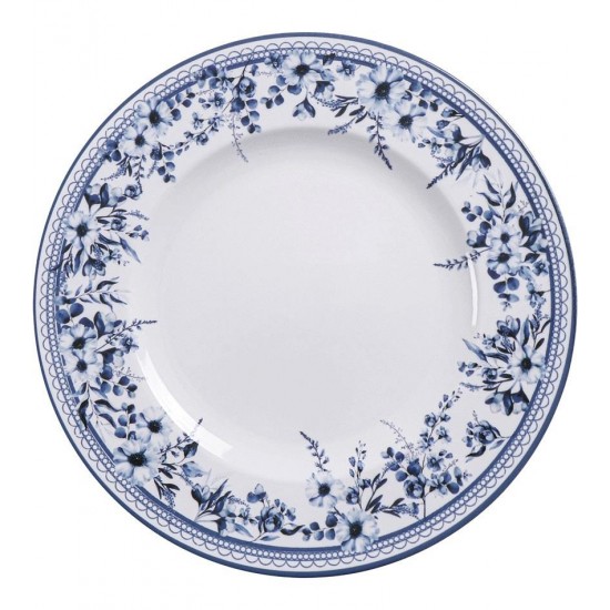 Prato Raso 28cm Azzura Porcelana Tramontina